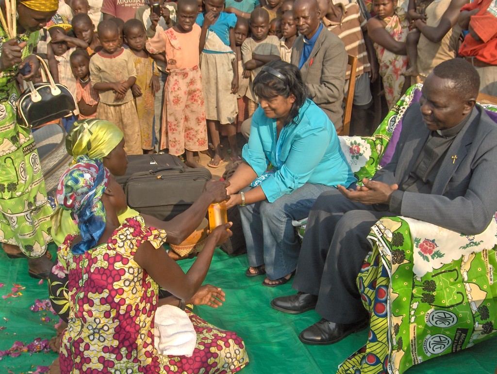 Dr.Kisa and Pat G. receive warm welcome