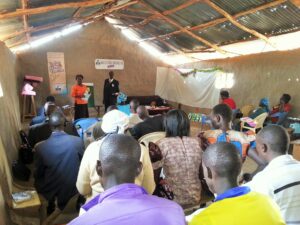 ISMT inside church, Kenya