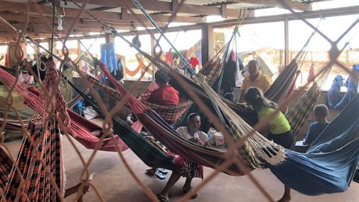 Celebrating Easter with God’s People in Guyana Hammock accomodations - Guyana conference