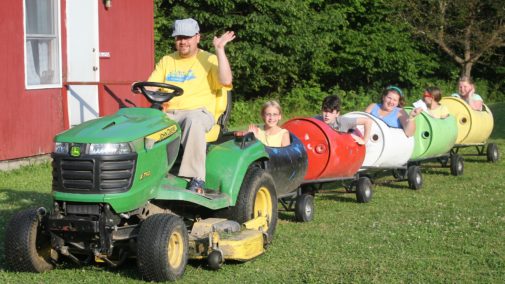 Looking to the Next Half-Century at Cortland Bible Club Camp Cortland 50th Miniature Train Ride
