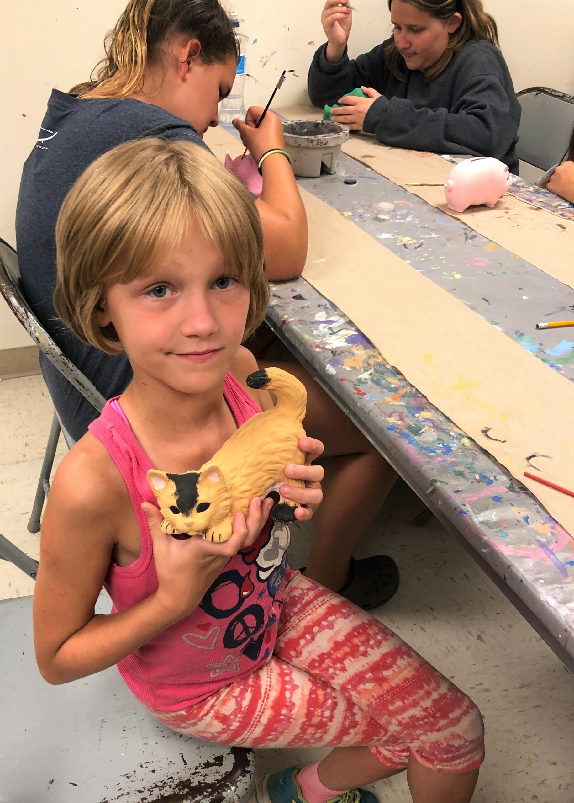 Ceramics craft-Camp Sonshine - BCM International