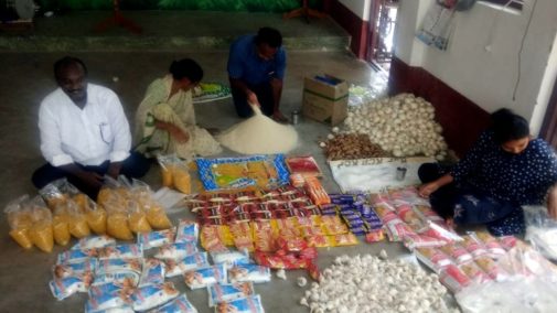 “Doing Good” Amidst COVID-19 Preparing relief packets